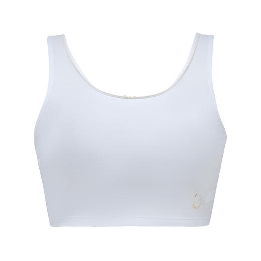 都市丽人少女三步优选内衣无尺码超薄背心式棉质文胸无排扣无钢圈BB36C3 商品图4