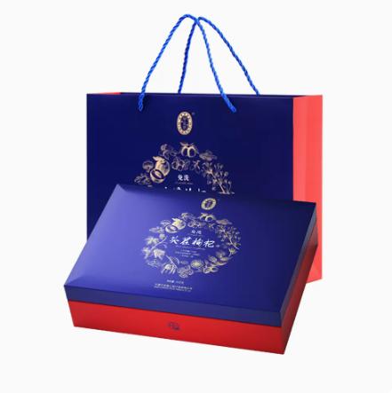 500g宁安堡头茬枸杞硬质礼盒 送礼有面 商品图0