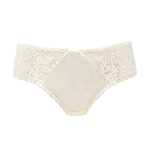 都市丽人薄透丝滑蕾丝女士内裤新年本命年红品YP32C8 商品图6