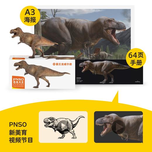 PNSO霸王龙威尔逊恐龙大王成长陪伴模型25 商品图1