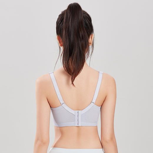 都市丽人舒软挺塑调整型内衣A:加加厚B:中厚3/4杯蕾丝塑身文胸四排树脂胶圈LJ34A7 商品图2