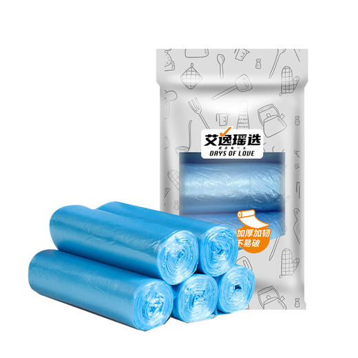 艾逸瑶选平口式垃圾袋80只JQ-0081 商品图0