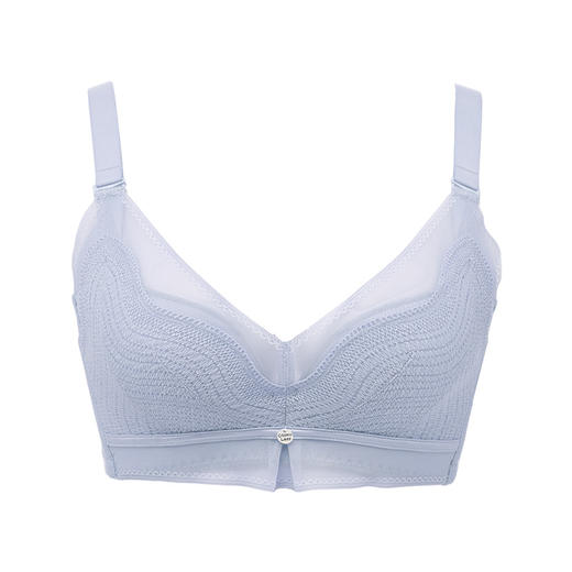 都市丽人舒软挺塑调整型内衣AB薄3/4杯蕾丝塑身文胸四排树脂胶圈LJ32A6 商品图5