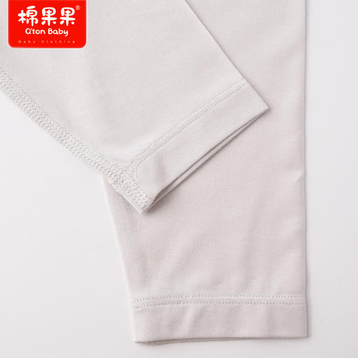 棉果果商场同款春季新品男童女童休闲家居柔软亲肤莫代尔长裤M101200423108 商品图1