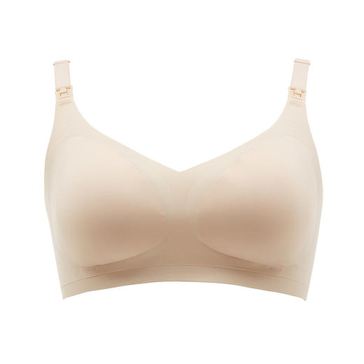 都市丽人快乐妈咪内衣无尺码薄3/4杯无缝面料文胸三排无钢圈YB32L3 商品图5