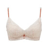 都市丽人自然舒适常规内衣A杯中厚3/4杯蕾丝文胸三排树脂胶圈LB31A3 商品缩略图3