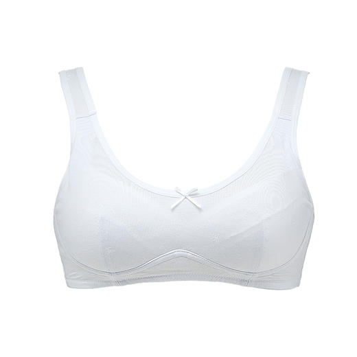 都市丽人少女三步优选内衣超薄3/4杯棉质文胸无排扣无钢圈BB36C4 商品图8