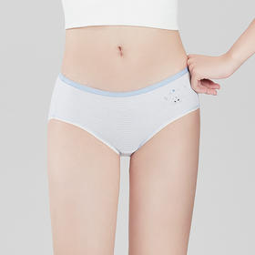 都市丽人基础系列人棉三角裤女士内裤低腰三角裤LK33D7