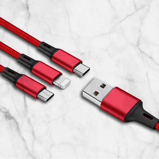 艾逸瑶选逸充三合一数据线SM-9010 商品图2