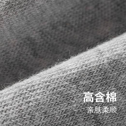 都市丽人都市锋尚简约系列高含棉袜子中厚男士隐形袜FC3DB1 商品图6