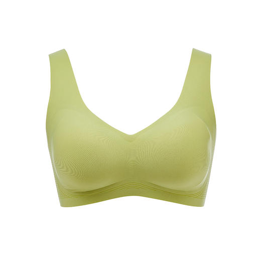 都市丽人Vbra内衣无尺码中厚3/4杯泳布文胸无排扣无钢圈LB361K 商品图6