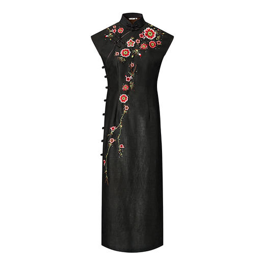 TANGY Collection/天意精品2023春季莨绸女士连衣裙 商品图4