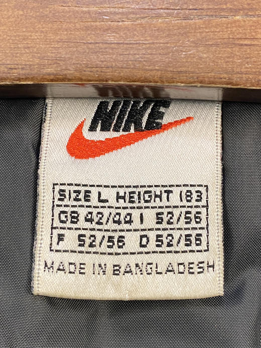 90年代 Vintage 欧洲版本 NIKE 耐克 棉服 夹棉外套_CTJK(L-XL) 商品图2