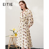 EITIE爱特爱春季新款印花时尚气质A字裙连衣裙6907617 商品缩略图0