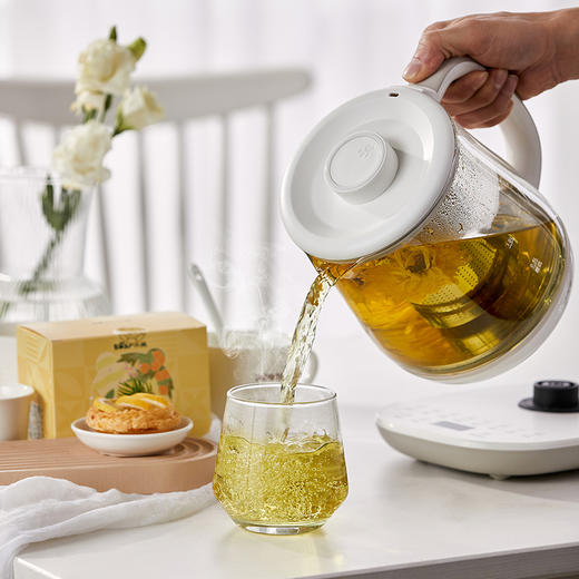 【小程序】小熊养生壶 YSH-D15V7 白色 无滤网 玻璃壶身 商品图5