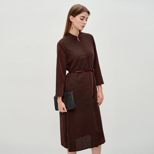 TANGY Collection/天意精品2023春季莨绸连衣裙 商品图3