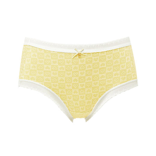 都市丽人基础系列RC棉三角裤女士内裤中腰三角裤LK32B5 商品图3