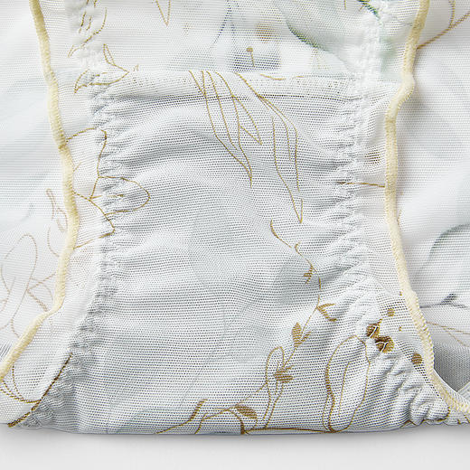 都市丽人健康系列蕾丝三角裤女士内裤低腰三角裤LK33A7 商品图8