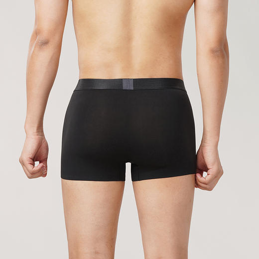 都市丽人铂金舒适60S莫代尔平角裤男士内裤新年本命年红品FK3HA9 商品图2