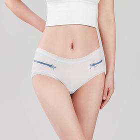 都市丽人时尚系列蕾丝平角裤女士内裤低腰平角裤LK35B5