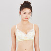 都市丽人自然舒适常规内衣B杯薄3/4杯蕾丝文胸三排树脂胶圈LB32C1 商品缩略图2