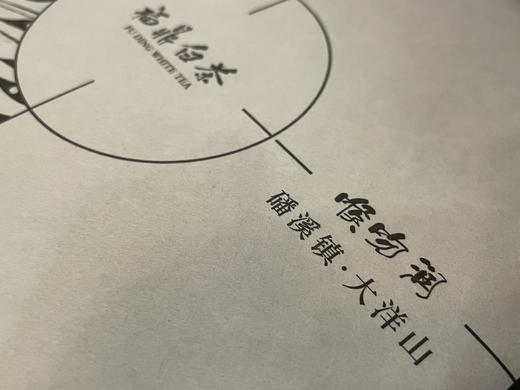 22春 喉吻润  白牡丹 磻溪镇大洋山 （荒野原料，松压饼） 商品图1