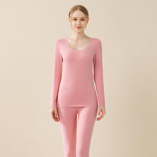 【服饰鞋包】2022新款男士秋衣秋裤套装AB面打底衫 商品图2