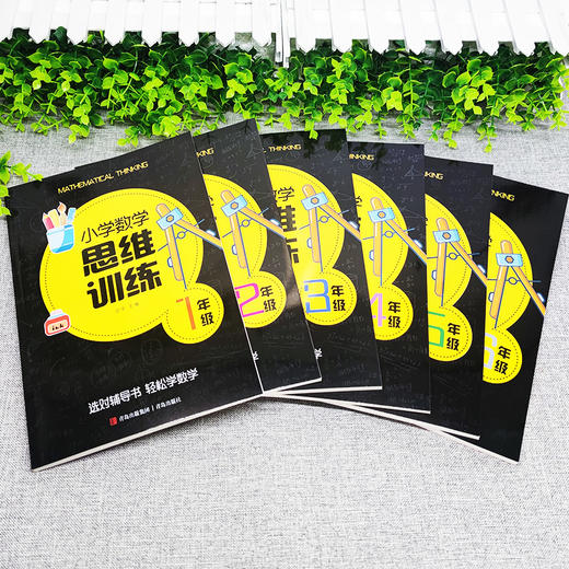 数学思维训练一年级二年级三年级上册四五六下册数学计算题专项练习书小学奥数举一反三逻辑思维拓展题应用题强化闯关训练练习书 商品图2