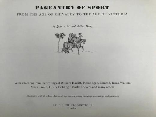 39.5*27cm！运动盛典：写作与画作选集 16幅彩色144幅黑白插图 精装8开 商品图3