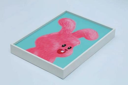 乔乔兔 艺术家KEN LEE----《JOJO兔》签名版画#此商品参加第十一届北京惠民文化消费季 商品图1