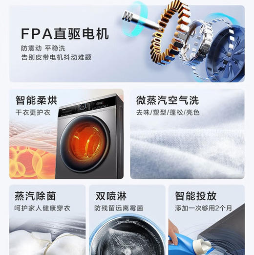 海尔（Haier）洗衣机 EG100HMATE71S 商品图1