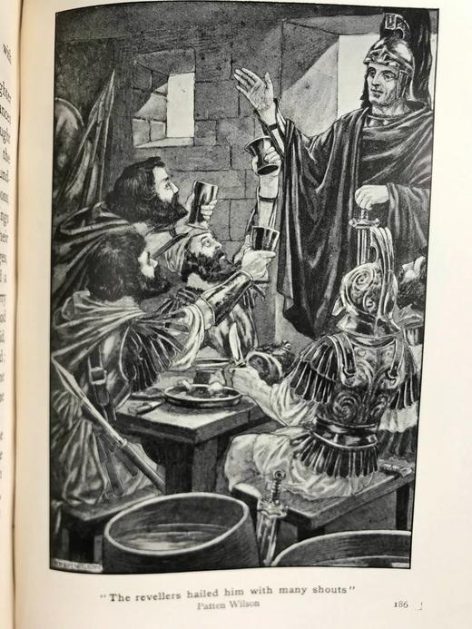 1910年 色诺芬故事集 16幅插图 漆布精装32开 商品图12