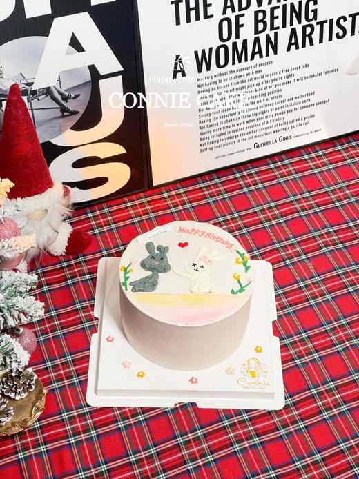 【1316】手绘灰白兔子 商品图4