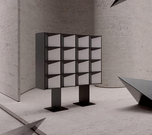 Damier落棋 高柜 | 烤漆色可选，详询客服 商品图0