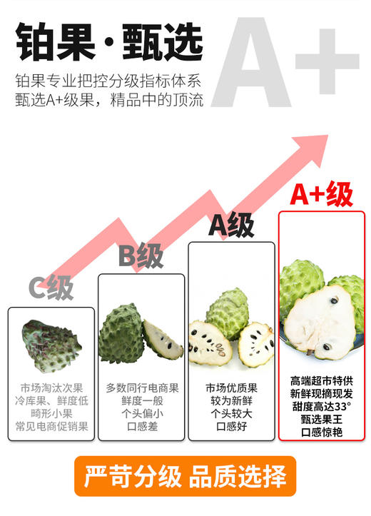 红夫人商城 海南空运 福星释迦 释迦果 约5斤装特大果 商品图2