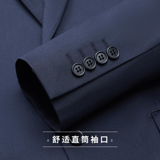 【西装+西裤】罗蒙春秋西服套装男士商务正装通勤新郎结婚礼服两件套 商品图6