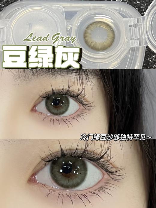 Chonos品牌日抛-Lead Gray 豆绿灰（10片/盒） 商品图1