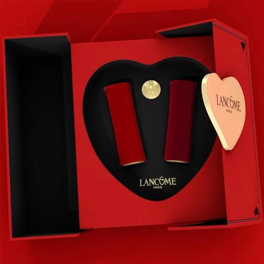 兰蔻红丝绒正装口红限定爱心礼盒121#+912# 商品图5