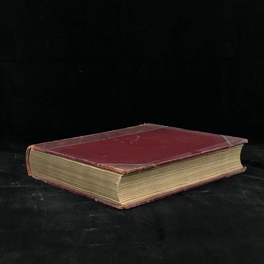 约19世纪后期 维多利亚女王传（全2卷合订本） 约20幅插图 真皮精装大16开 商品图1