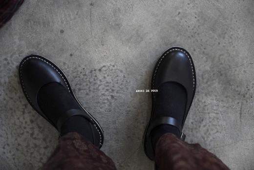 STEVE MONO 植物鞣制手工皮鞋(黑色) 商品图4