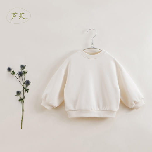 【马克珍妮 芦芙】春装新款 后背蝴蝶结宽松落肩卫衣230310 商品图2