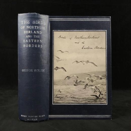 1912年 诺森伯兰和东部边界鸟类图集 27幅插图 漆布精装大32开 商品图0