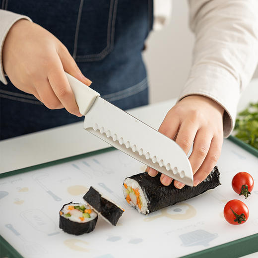 摩登主妇刀具套装家用全套厨房厨具套组辅食菜刀菜砧板二合一组合 商品图3