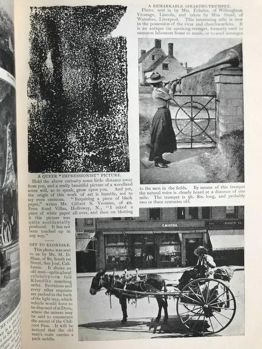 1898年 河滨杂志 数百幅插图 真皮精装18开 商品图10