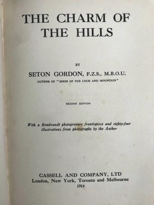 1914年 山脉的魅力 85幅插图 真皮精装18开 商品图2