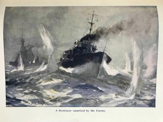 约20世纪早期 男孩故事书 数十幅插图（含多幅彩色） 布脊精装18开 商品图5