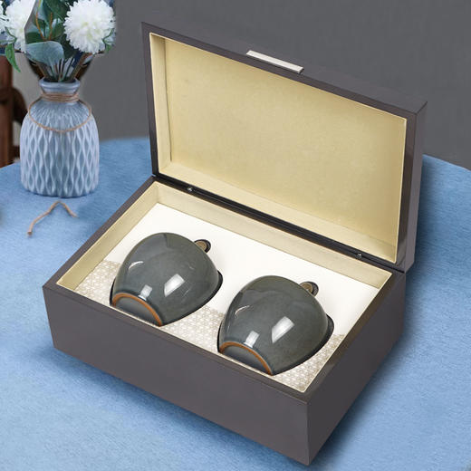 国粹小双【毛尖•灰色】155元一套 /一件12套/双小瓷约装3-4两 商品图1