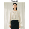 VIMAGE纬漫纪春季新款设计感小众修身气质小上衣V1913509 商品缩略图0