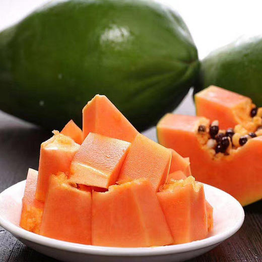 枝悦 广西横州红玉木瓜5斤/9斤 肉质细腻 多汁水嫩 72小时发货（果蔬生鲜签收24小时内保留完整包装面单可售后，超时不予理赔，拍下默认接受） 商品图2