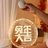 【LED圆盘3D春节彩灯】新年过年装饰灯小挂件2023兔年春节彩灯挂饰场景布置家用发光饰品 商品缩略图7